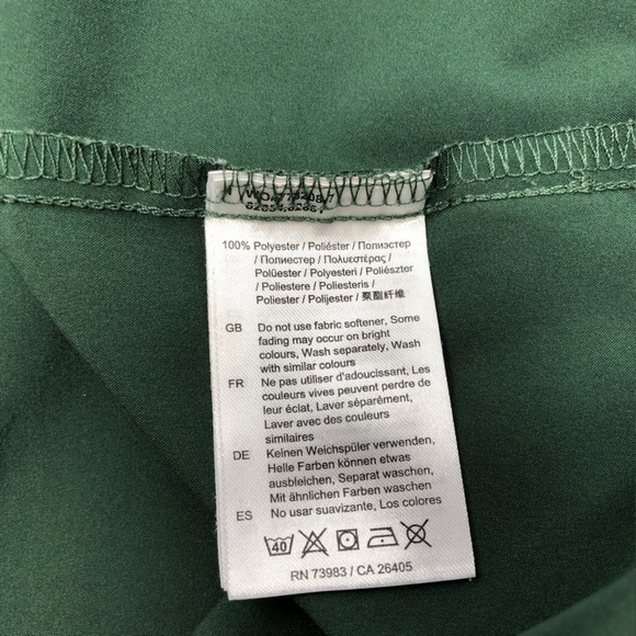 2/$30 HELLY Hansen Shirt Performance Quick Dry Button Down Short Sleeve Large - Picture 6 of 12